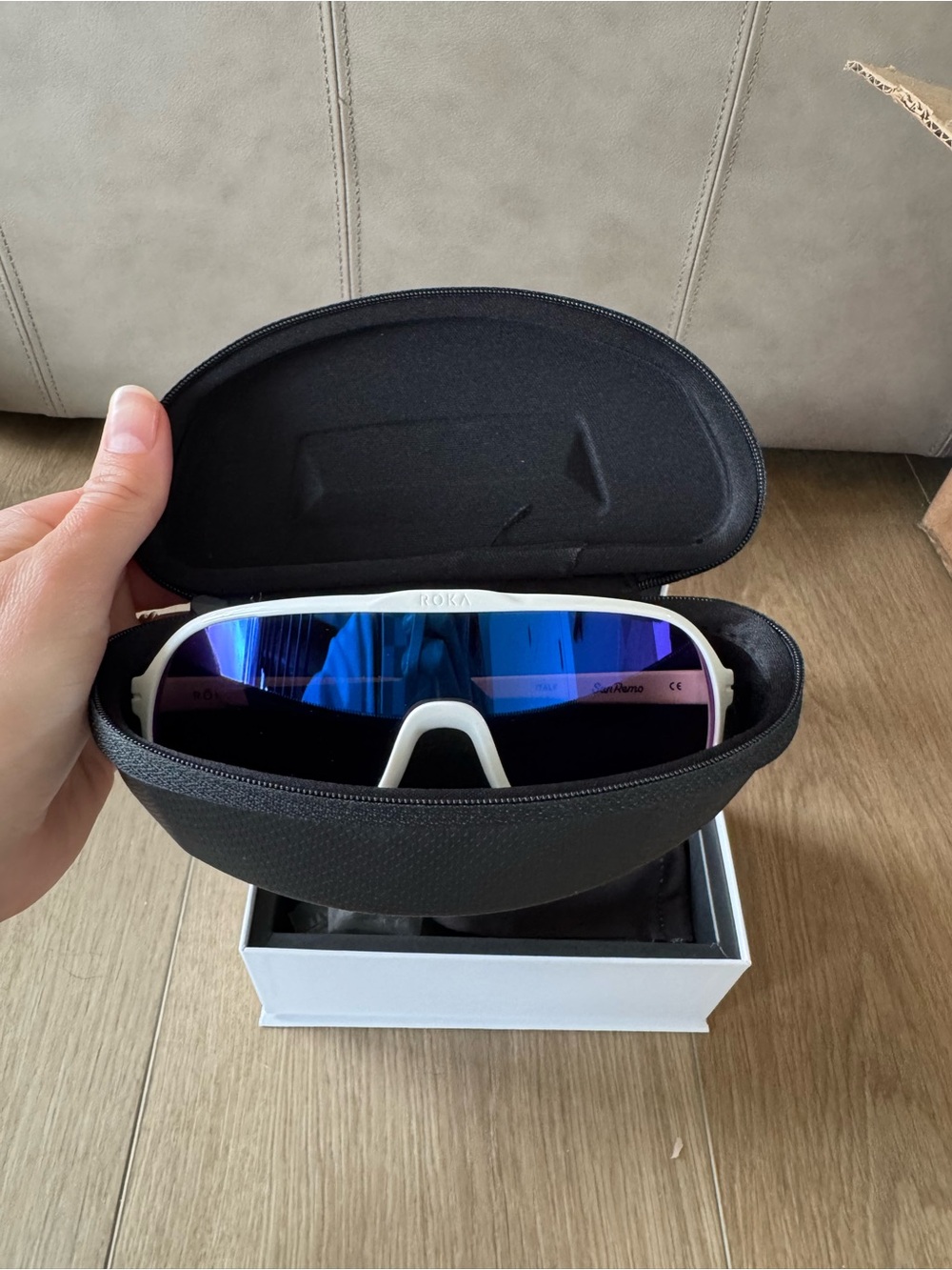 NWT Roka San Remo Sunglasses - White Frame - Picture 7 of 10